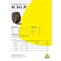 Klingspor KL 361 JF 4206 Schuurpapierrol Korrelgrootte (num) 120 (l x b) 25000 mm x 40 mm 1 stuk(s) - thumbnail