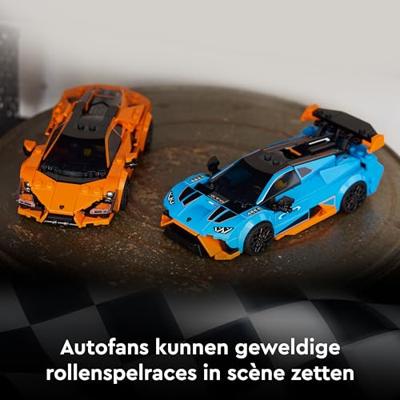LEGO speed champions 77238 lamborghini revuelto en huracan sto - thumbnail