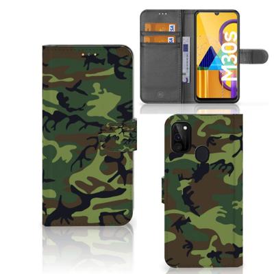 Samsung Galaxy M21 | M30s | Telefoon Hoesje | Army Dark Samsung Galaxy M21 | M30s | Telefoon Hoesje | Army Dark