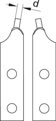 Gedore Set punten tbv 8000 J 51 - 5704780