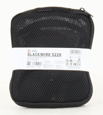 Hoofdtelefoon met microfoon Poly 207576-201 Zwart Rood