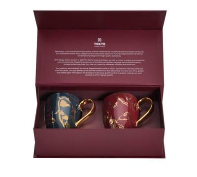 Japans Mokkenset Carp & Goldfish - Tokyo Design Studio - 2pcs 380ml 8.5x10.2cm Japans Mokkenset Carp & Goldfish - Tokyo Design Studio - 2pcs 380ml 8.5x10.2cm