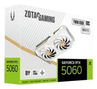 Zotac GAMING GeForce RTX 5060 Twin Edge OC White Edition NVIDIA 8 GB GDDR7 - thumbnail