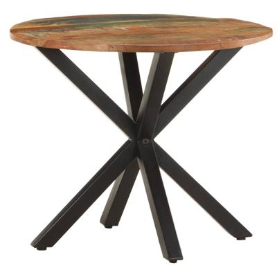 VidaXL Bijzettafel 68x68x56 cm massief gerecycled hout