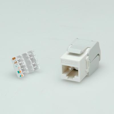 ROLINE Cat.6 (Class E) Keystone, onafgeschermd, wit, geen gereedschap nodig ROLINE Cat.6 (Class E) Keystone, onafgeschermd, wit, geen gereedschap nodig