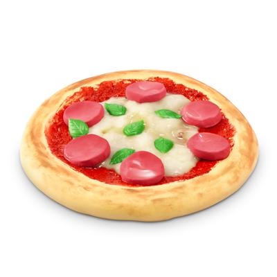 Slime Mart klein mandje pizza