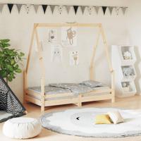 Kinderbedframe 70x140 cm massief grenenhout - thumbnail