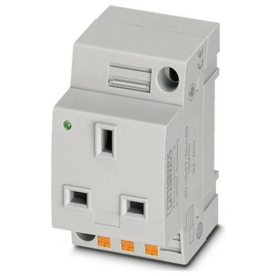 Phoenix Contact EO-G/PT/SH/LED Contactdoos Grijs 5 stuk(s)