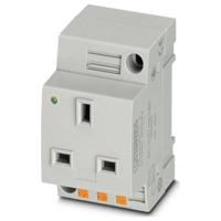 Phoenix Contact EO-G/PT/SH/LED Contactdoos Grijs 5 stuk(s) - thumbnail