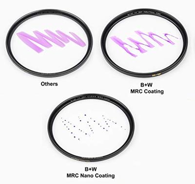 B+W UV-haze- en beschermfilter (37mm, MRC, F-Pro, 16x gecoat, Professioneel), zwart, 43 mm