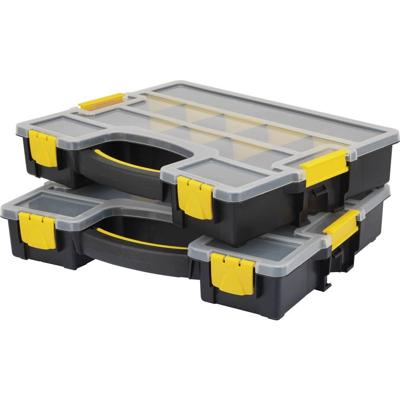 TOOLCRAFT Assortimentsdoos (l x b x h) 370 x 286 x 140 mm Aantal vakken: 15 Variabele onderverdeling Inhoud 2 stuk(s) TOOLCRAFT Assortimentsdoos (l x b x h) 370 x 286 x 140 mm Aantal vakken: 15 Variabele onderverdeling Inhoud 2 stuk(s)