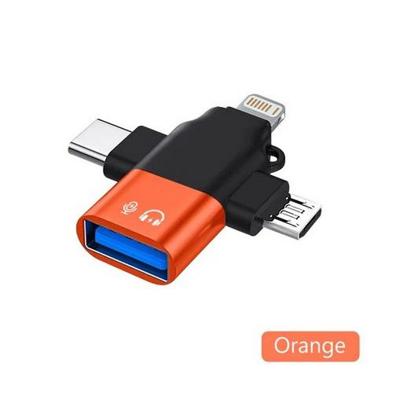 Elough- 3 In 1 - Usb3.0 - Data Reader / Transfer Micro/Type C/Bliksem Converter Voor Usb Disk Mouse - Smart Cardreader Voor Iphone Samsung Tablet Ipad Elough- 3 In 1 - Usb3.0 - Data Reader / Transfer Micro/Type C/Bliksem Converter Voor Usb Disk Mouse - Smart Cardreader Voor Iphone Samsung Tablet Ipad