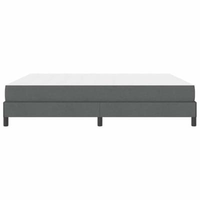 Boxspring bed Anders Donkergrijs 180 x 200 cm Stof