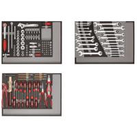 Gedore Gereedschapsset 3x CT-Modules | 130-dlg - 3301679 - thumbnail