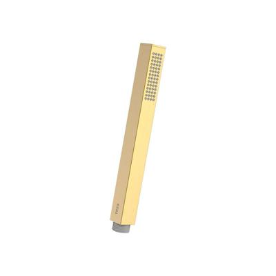 Staafhanddouche Tres Cuadro | 1 Stand | Vierkant | 24k Goud mat