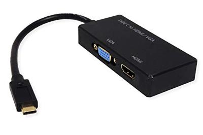VALUE Beeldschermadapter USB Type C - VGA / HDMI