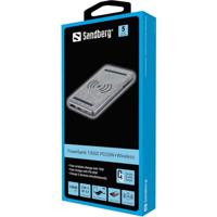 Sandberg 420-61 powerbank Lithium-Polymeer (LiPo) 10000 mAh Draadloos opladen Zwart, Grijs - thumbnail