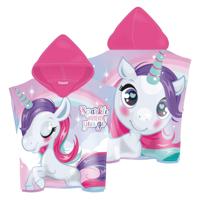 Handdoek Poncho Eenhoorn - thumbnail
