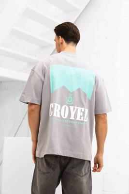 Croyez Entrepreneur T-Shirt Heren Lichtgrijs - Maat XL - Kleur: Lichtgrijs | Soccerfanshop