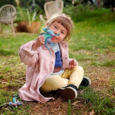 Schleich Bayala - Bloemendrakenmama en baby speelfiguur