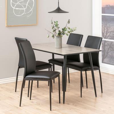 Bendt Eettafel 'Siena' 120 x 80cm, kleur Whitewash