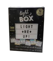 Darice • lichtbox cijfers/letters/symbolen a4 96stuks - thumbnail