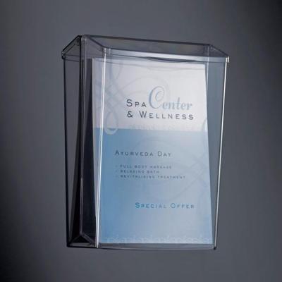Sigel LH325 Folderhouder Acrylglas helder DIN A4 staand 1 stuk(s) Aantal vakken: 1 (b x h x d) 247 x 339 x 88 mm Sigel LH325 Folderhouder Acrylglas helder DIN A4 staand 1 stuk(s) Aantal vakken: 1 (b x h x d) 247 x 339 x 88 mm