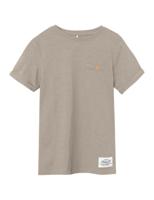 Name it zomer t-shirt jongens - taupe - Nkmvincent - thumbnail