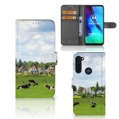 Motorola Moto G Pro | Telefoonhoesje | Met pasjeshouder | Koeien