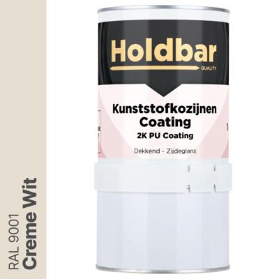 Holdbar Kunststofkozijnen Coating Creme Wit (RAL 9001) 1 Kg