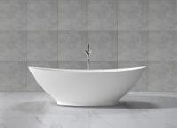 Wiesbaden Solid Surface vrijstaand bad type 2 1860x820x590 - thumbnail