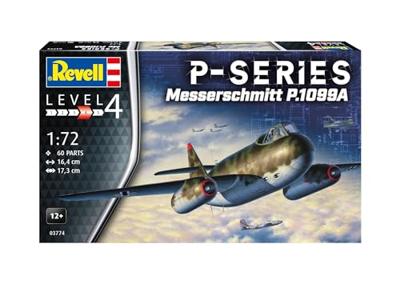 Revell modelbouwpakket - messerschmitt p.1099a 1:72 - 60dlg. Revell modelbouwpakket - messerschmitt p.1099a 1:72 - 60dlg.