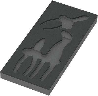 Wera 9880 Schuimrubberen inzetstuk voor KNIPEX tangen Set 1, zonder gereedschap, 172 x 30 x 392 mm - 05137380001 Wera 9880 Schuimrubberen inzetstuk voor KNIPEX tangen Set 1, zonder gereedschap, 172 x 30 x 392 mm - 05137380001