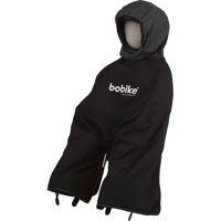 Polisport Regenponcho bobike mini zwart - thumbnail