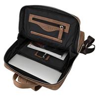 NorthLife - Leren Laptoptas heren 13 inch / 15 inch laptops - Cognac - thumbnail