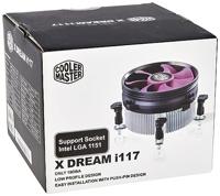 Cooler Master X Dream i117 Processor Koeler 9,5 cm Aluminium, Violet - thumbnail