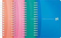 Oxford Office My Colours notitieboekje, 180 bladzijden, ft 9 x 14 cm, geruit 5 mm, geassorteerde kleuren - thumbnail