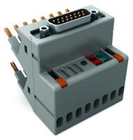 JUMPFLEX® adapter met Sub-Min D-connector invoer WAGO WAGO GmbH & Co. KG 857-986 1 stuk(s) - thumbnail