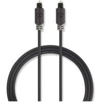 Nedis CABW25000AT20 Optische Audiokabel Toslink Male - Toslink Male 2,0 M Antraciet - thumbnail