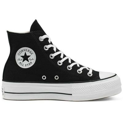 Casual Damessneakers Converse All Star Platform High Top Zwart Schoenmaat 37