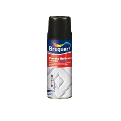 Synthetische lak Bruguer 5197989 Spray Multifunctioneel Zwart 400 ml