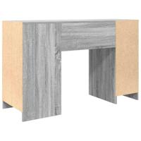 Bureau 120x42x76 cm spaanplaat grijs sonoma - thumbnail