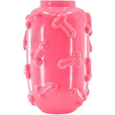 Housevitamin vaas dick roze 27 cm | 4 stuks