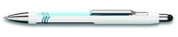 Schneider S-138702 Balpen Epsilon Touch Blauwschrijvend, Huls Wit/blauw - thumbnail