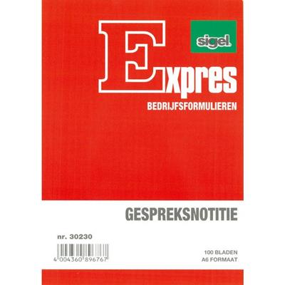 Sigel Expres Gespreksnotitieblok A6 5 Stuks Sigel Expres Gespreksnotitieblok A6 5 Stuks