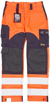 Blåkläder Multinorm inherent werkbroek 15881513 | High Vis Oranje/Marineblauw | Maat 56 - 7330509720820