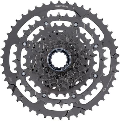 Shimano cassette cues 9v 11-46t cs-lg400 zwart