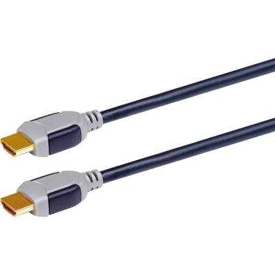 Scanpart High Speed HDMI kabel met Ethernet 3.0m HDMI kabel Zwart Scanpart High Speed HDMI kabel met Ethernet 3.0m HDMI kabel Zwart