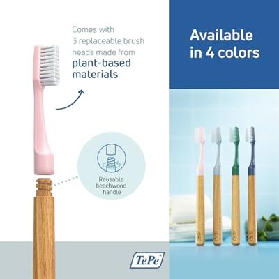 TePe Tandenborstel choice soft roze 3 Stuks