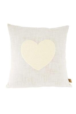 Zusss Kussen Tufted Hart Zand